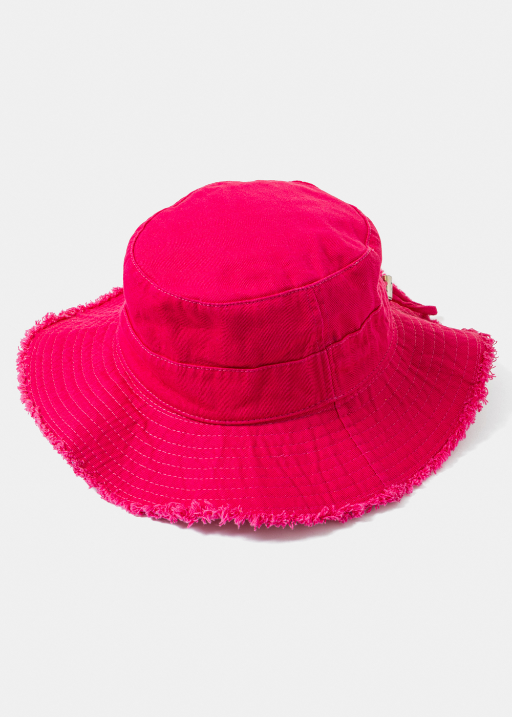 Fuchsia Cotton Bucket Hat